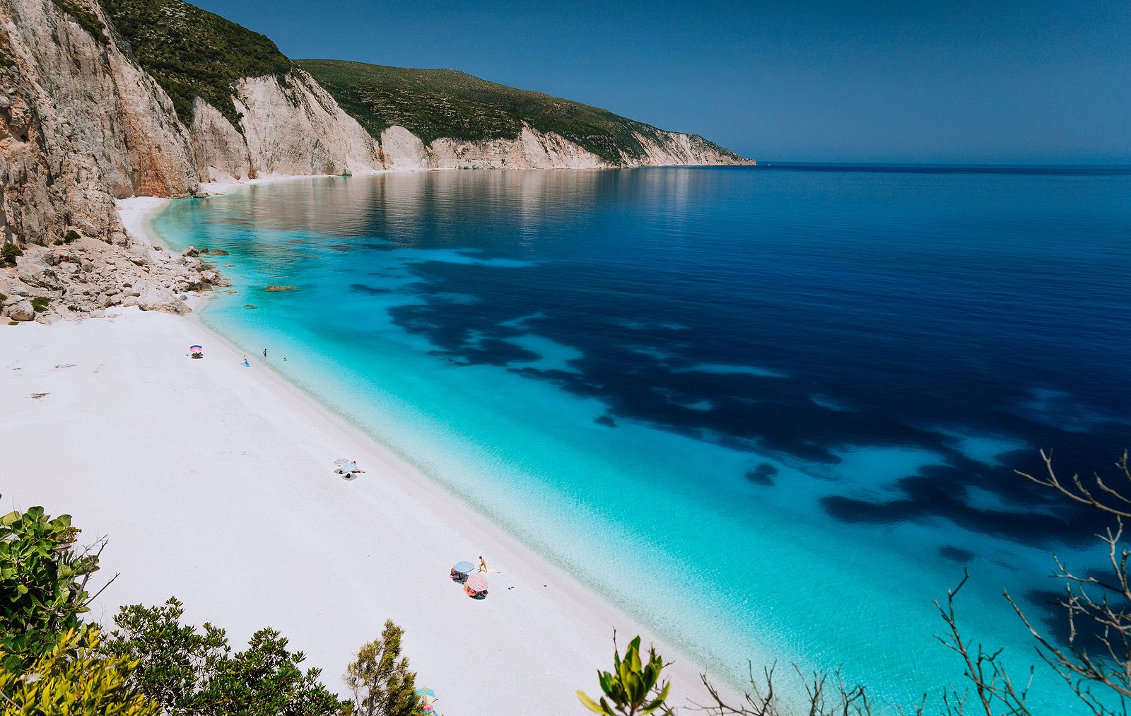 Fteri Beach summer