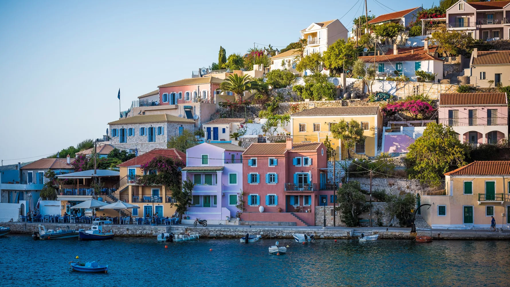 Assos cliff village